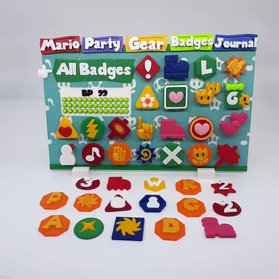 Bộ Huy Hiệu Paper Mario TTYD v2