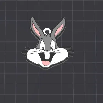 Móc khóa / Mặt dây chuyền hoạt hình Bugs Bunny
