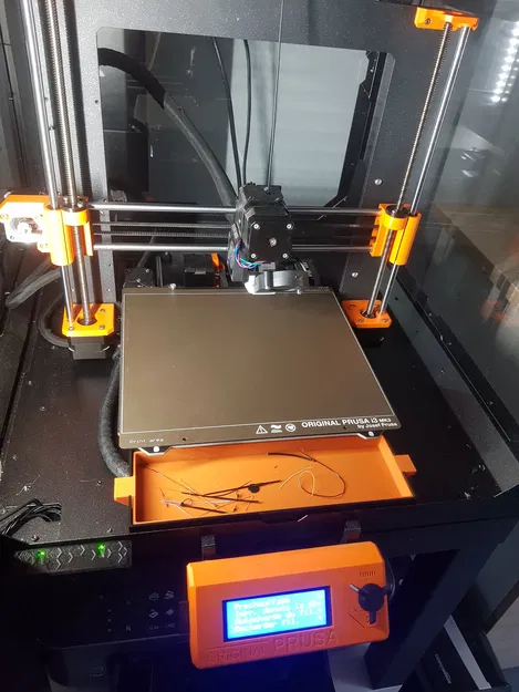 Thùng Rác Phía Trước Cho Prusa Enclosure Gốc - Giữ Enclosure Sạch Sẽ! - Image 2