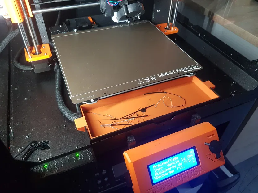 Thùng Rác Phía Trước Cho Prusa Enclosure Gốc - Giữ Enclosure Sạch Sẽ! - Image 4