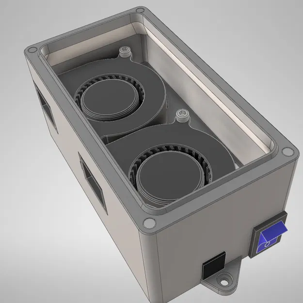 Vỏ & chụp quạt BentoBox v2.0 cấu hình hút 5015 - Image 1