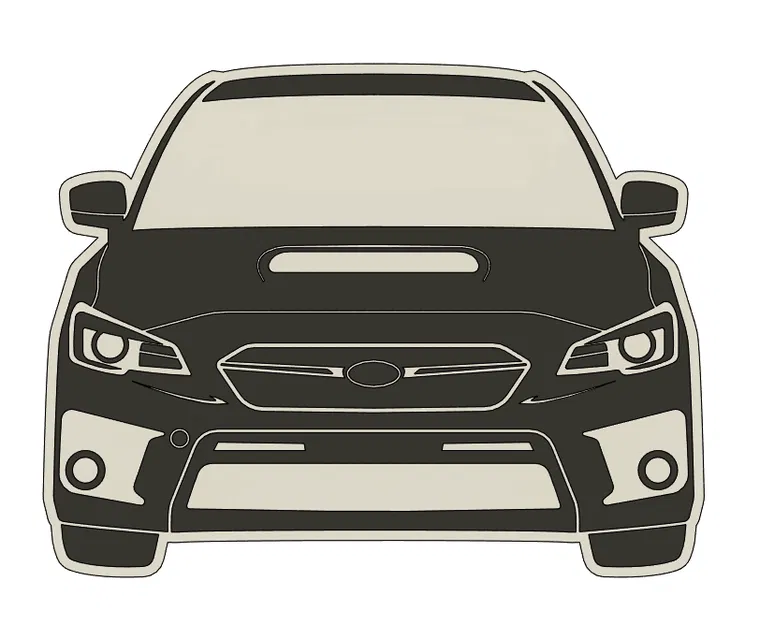 Subaru WRX STSI Mặt Trước - Image 1