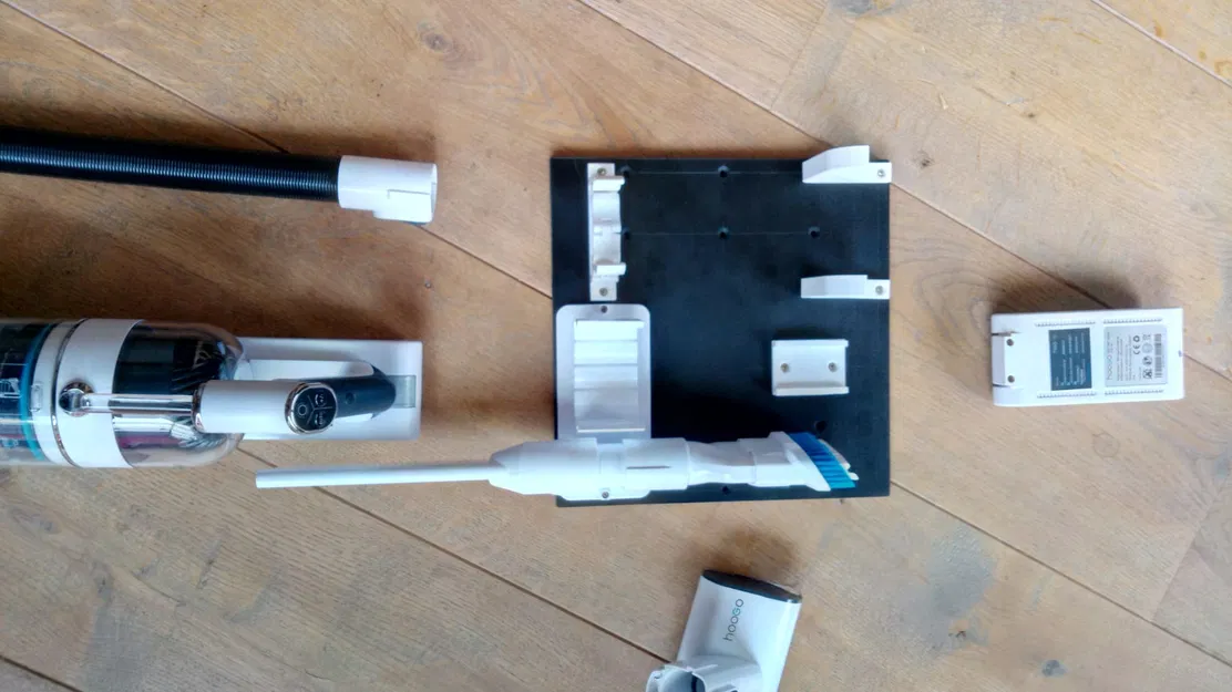 Bộ giá treo tường máy hút bụi Hoogo - Image 2