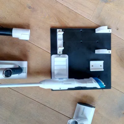 Bộ giá treo tường máy hút bụi Hoogo