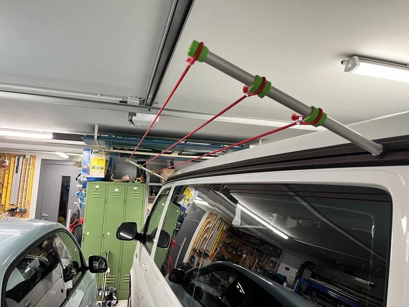 Dây phơi đồ cho VW California C-Rail - Image 1