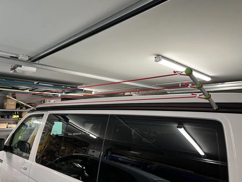 Dây phơi đồ cho VW California C-Rail - Image 3