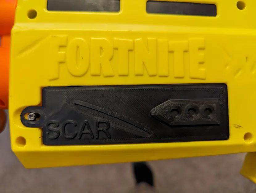 Nắp Pin Súng Nerf Scar Fortnite - Image 3