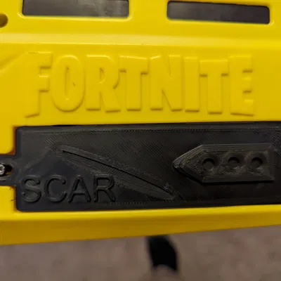 Nắp Pin Súng Nerf Scar Fortnite