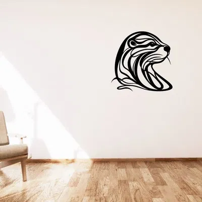 Trang trí tường hình Cà rồng / Vydra