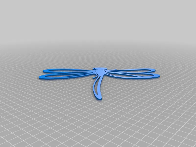 Trang Trí Tường Chuồn Chuồn / Vážka - Image 2