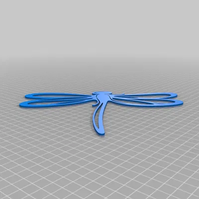 Trang Trí Tường Chuồn Chuồn / Vážka