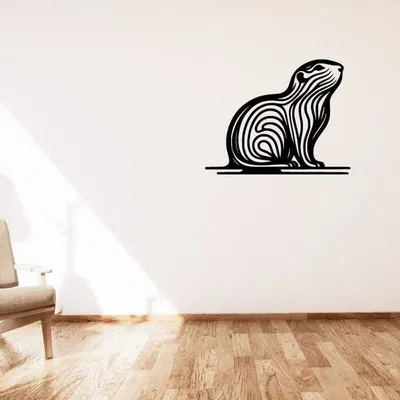 Tranh treo tường sóc đất / Sysel