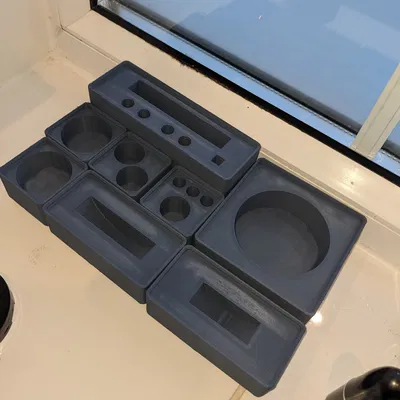 Kệ Tổ Chức Đồ Trang Điểm Gridfinity