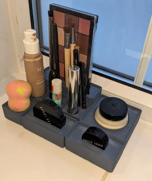 Kệ Tổ Chức Đồ Trang Điểm Gridfinity - Image 2