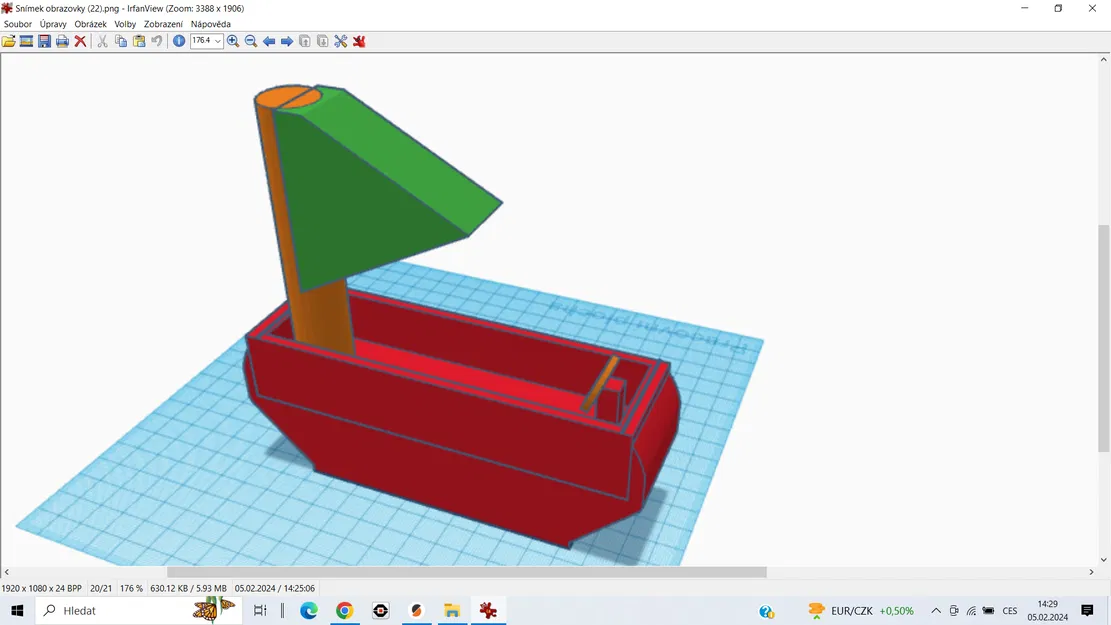 Mô hình 3D Đắm tàu - Image 1