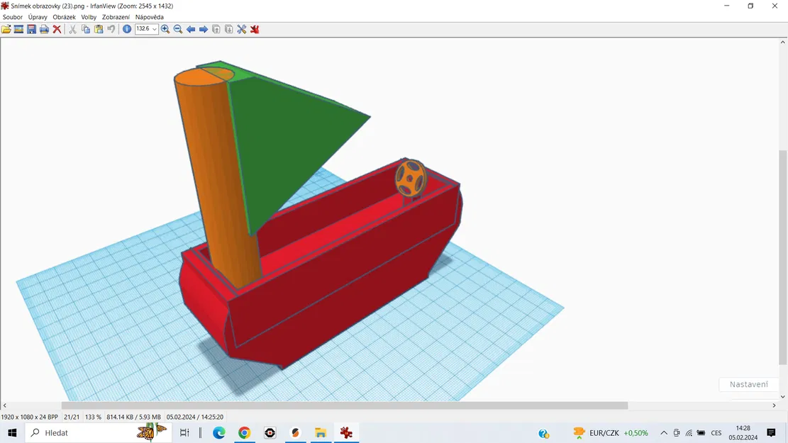 Mô hình 3D Đắm tàu - Image 2