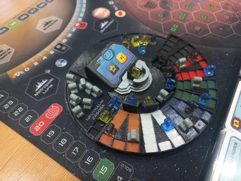 Terraforming Mars: Turmoil - Overlay cho Bảng do Fan chế tạo - Image 1