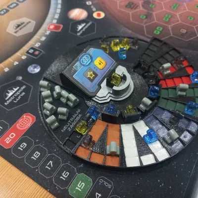 Terraforming Mars: Turmoil - Overlay cho Bảng do Fan chế tạo