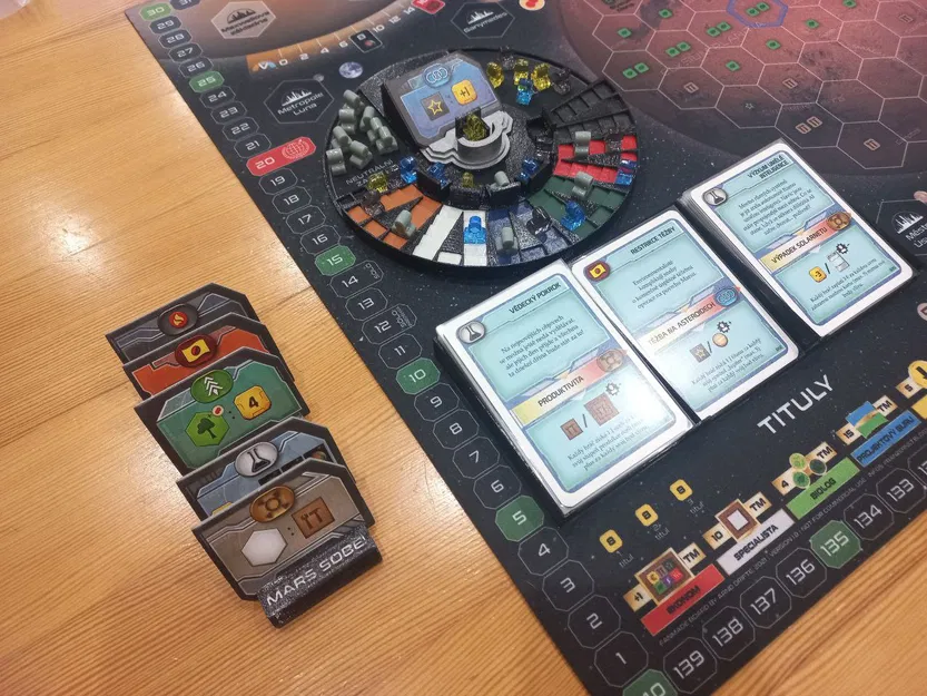 Terraforming Mars: Turmoil - Overlay cho Bảng do Fan chế tạo - Image 2