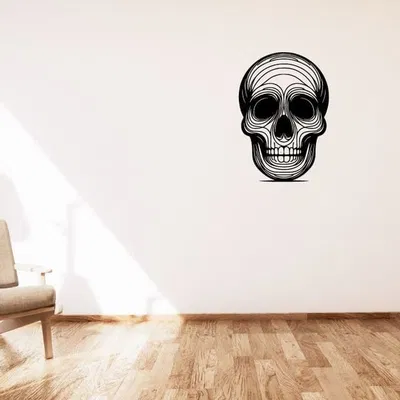 Trang Trí Tường Hình Đầu Lâu / Lebka