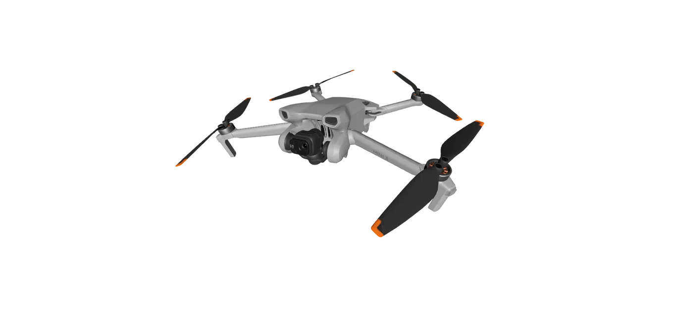 Mô hình 3D DJI Mini 3 (Không phải bản Pro) - Image 1