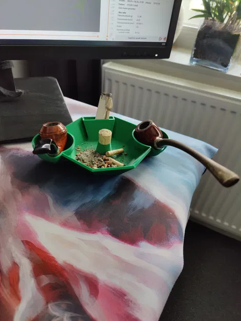 Gạt tàn Tẩu Thuốc có Chỗ Để Dụng Cụ - Image 1