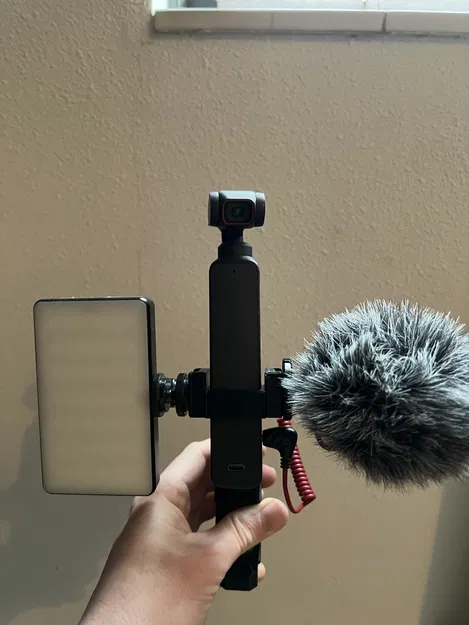 Giá đỡ GoPro cho DJI Pocket 2 (có và không có cold shoe) - Image 1