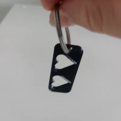 Móc Khóa Trái Tim Valentine V1