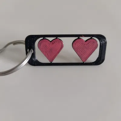 Móc khóa Trái Tim Valentine V2