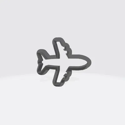 Khuôn Cắt Bánh Quy Hình Máy Bay