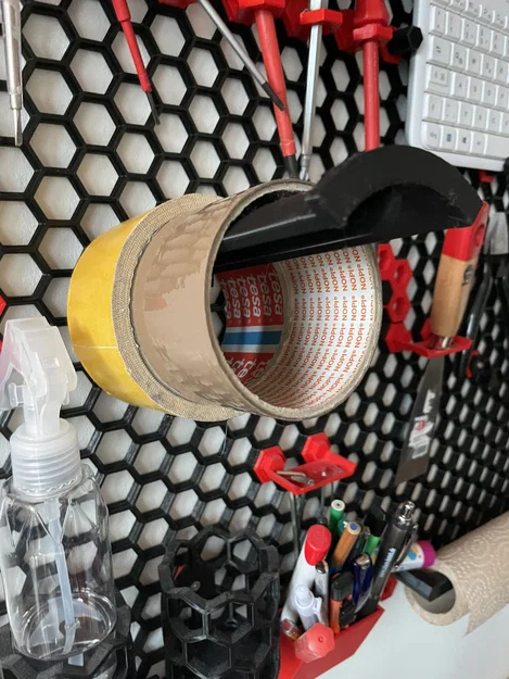 Giá Đựng Băng Keo Dài Cho Tường Tổ Ong - Image 1