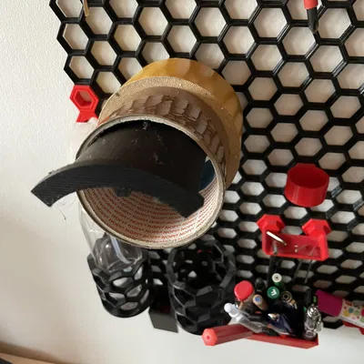 Giá Đựng Băng Keo Dài Cho Tường Tổ Ong