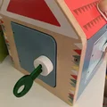 Chìa khóa cho nhà đồ chơi bằng gỗ - Thumbnail 1