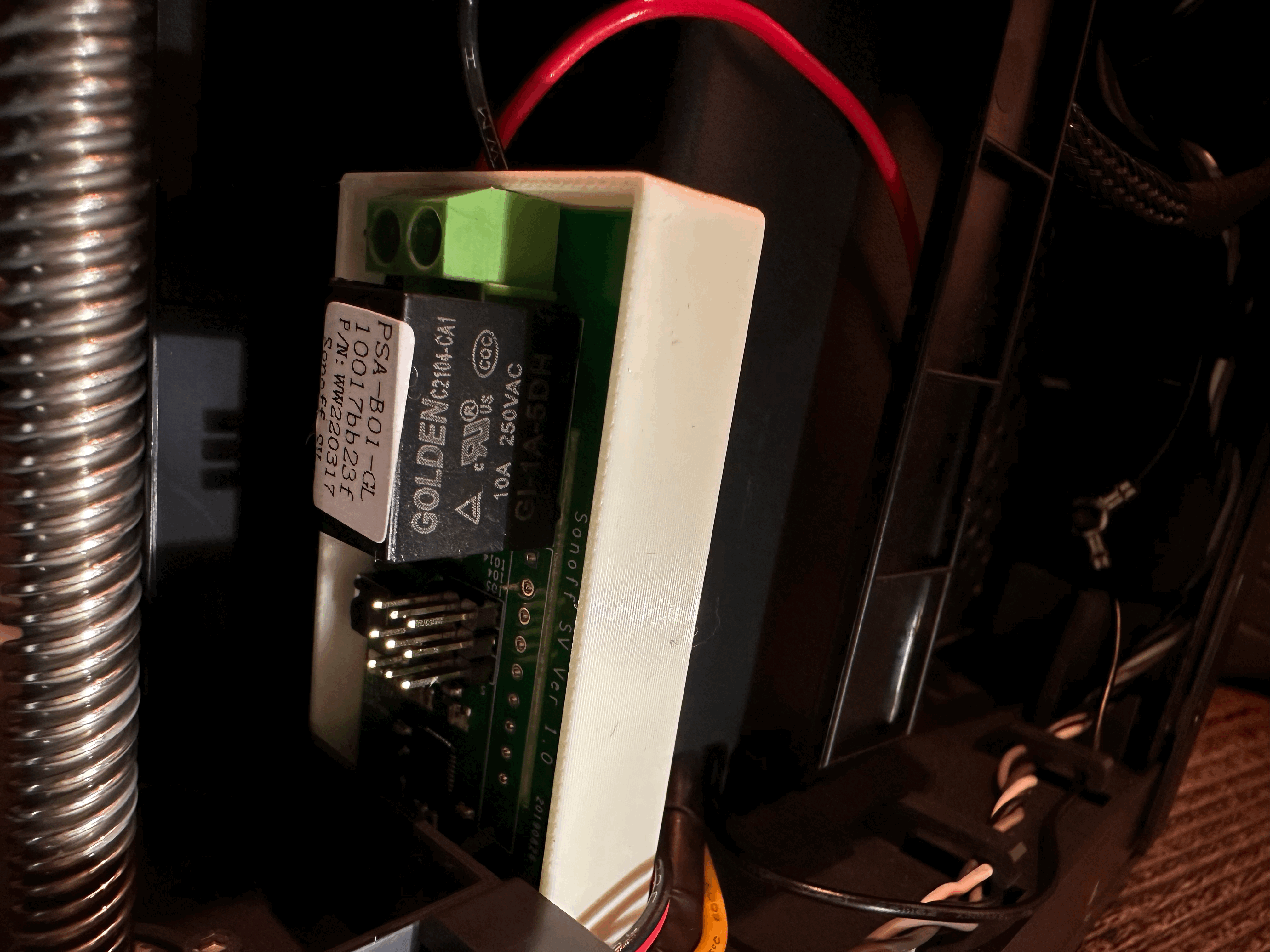 Vỏ che và đế gắn cho Sonoff SV - Image 1