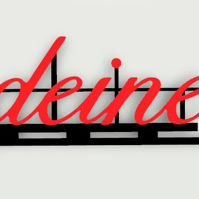 Mô Hình Biển Hiệu "Liebe deine Stadt" Từ Cologne, Đức