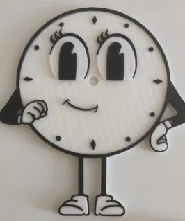 Mô hình Đồng hồ Miss Minutes (1893) - Phân loại màu - Image 1