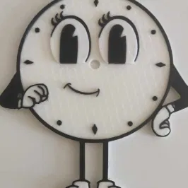 Mô hình Đồng hồ Miss Minutes (1893) - Phân loại màu