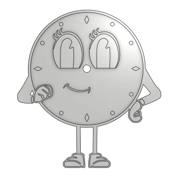 Mô hình Đồng hồ Miss Minutes (1893) - Phân loại màu - Image 2