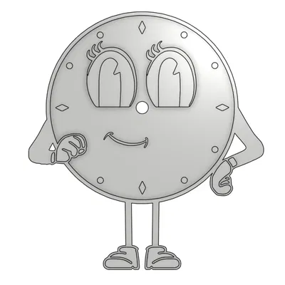 Mô hình Đồng hồ Miss Minutes (1893) - Phân loại màu