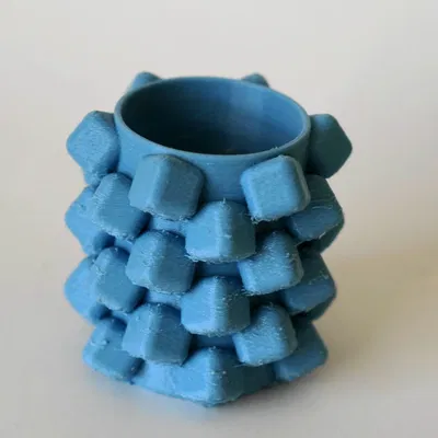 Chậu Hoa Hình Khối Lập Phương