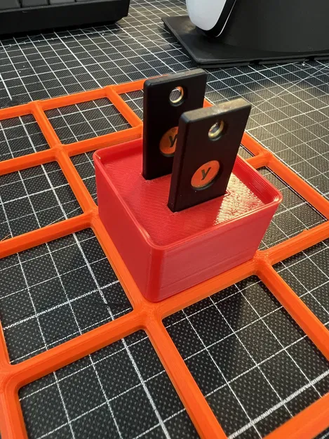 Bệ Gridfinity Cho 2 Yubikey - Image 2