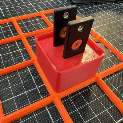 Bệ Gridfinity Cho 2 Yubikey