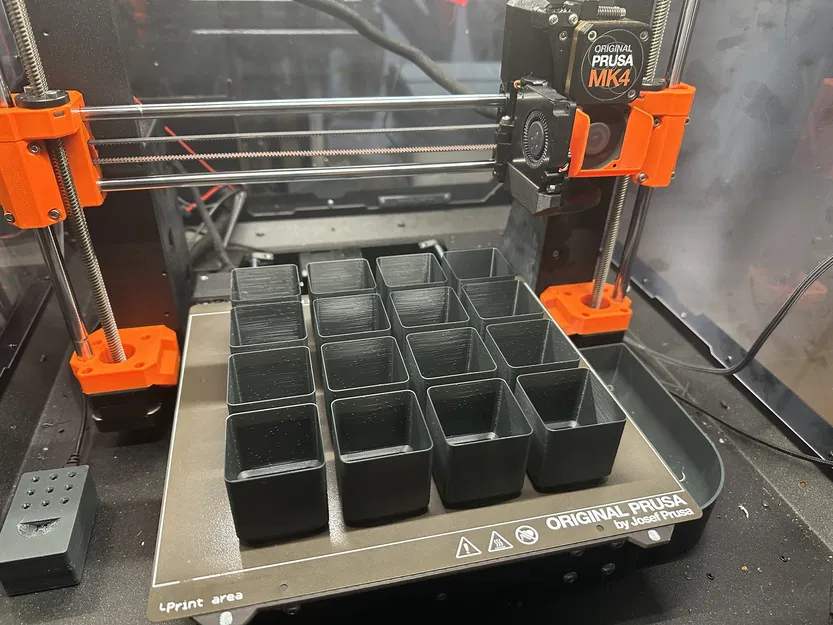 Khay Gridfinity 6U Tối Giản, Parametric - Image 2