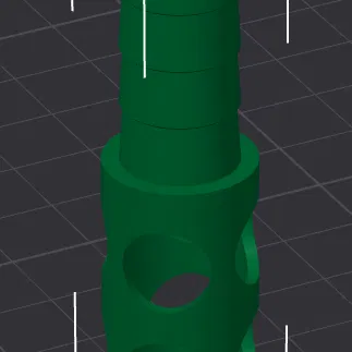 Đầu phun làm vỡ tia nước / Filler nozzle