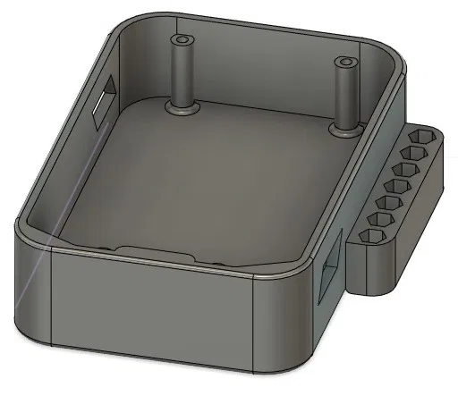 Nắp pin Makita 18V có nam châm & chỗ đựng mũi khoan giữ pin/dụng cụ trên bề mặt kim loại - Image 1