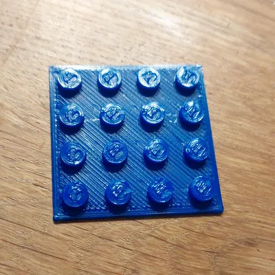 Tấm Đế Cho Khối Xếp Hình (Kiểu Lego)