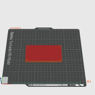 Nắp Che Hộp Xả Poop Từ Tính Giảm Tiếng Ồn Cho Bambu Lab P1S / X1