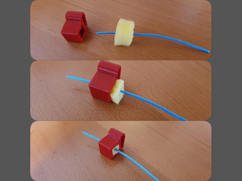 Kẹp Filament đa năng kèm bộ lọc bụi - Giá đỡ Filament - Image 4