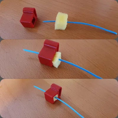 Kẹp Filament đa năng kèm bộ lọc bụi - Giá đỡ Filament