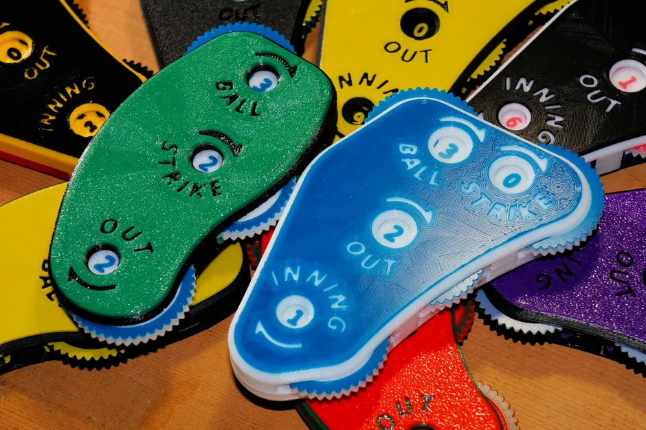 Dụng cụ bấm số cho trọng tài 3 và 4 mặt số (Thứ tự tính điểm) - Image 1